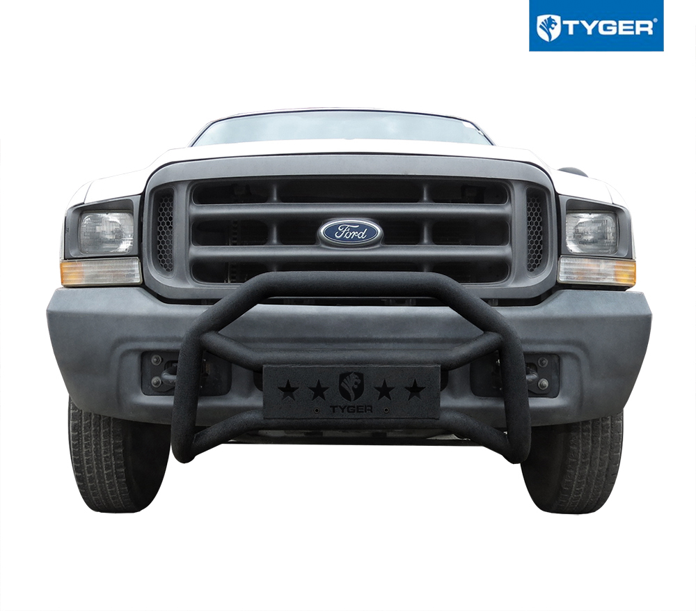 Front Bumper Guard Fit 1999-2004 F-250/F-350/F-450/F-550 | Textured Black TG-GD6F60228