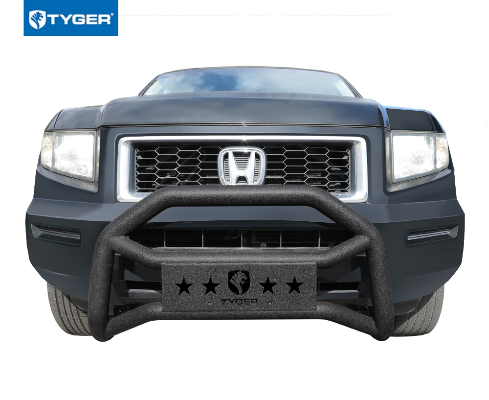Front Bumper Guard Fit 2003-2008 Pilot; 2006-2014 Ridgeline | Textured Black TG-GD6H60398