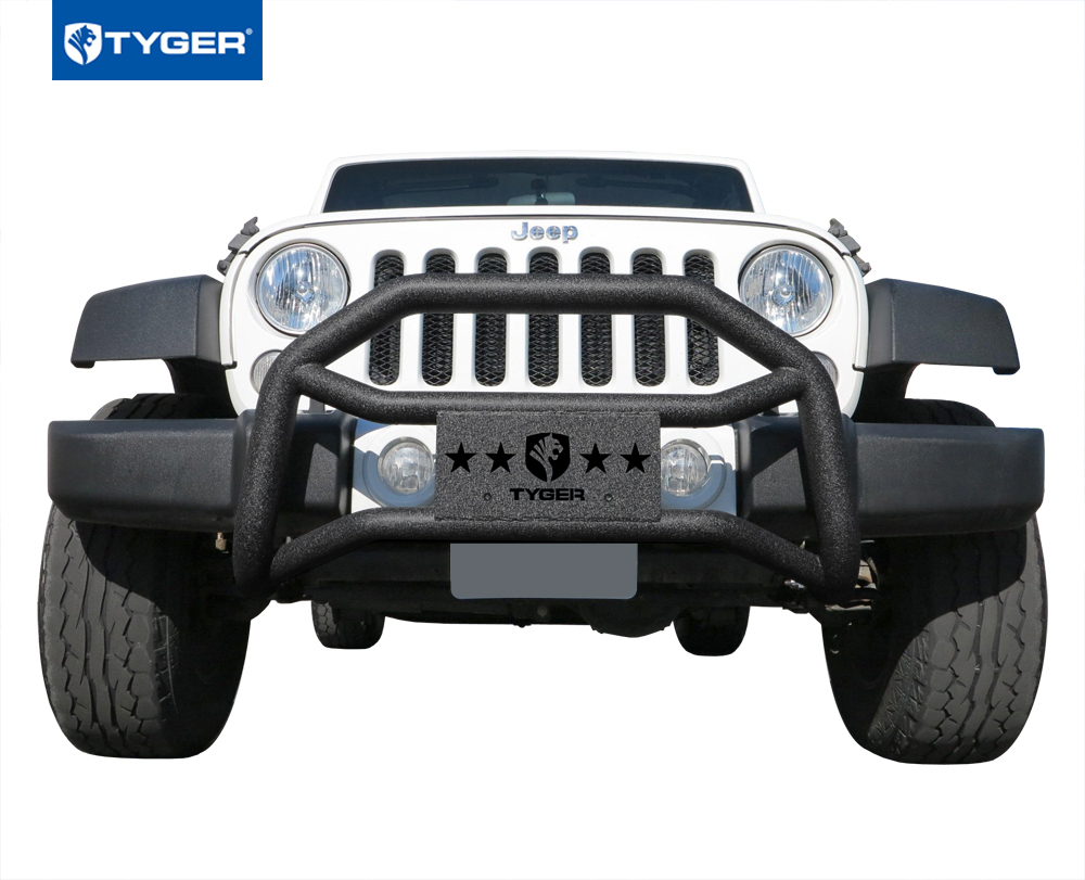 Front Bumper Guard Fit 2010-2018 Wrangler JK (NOT JL) | Textured Black TG-GD6J60018