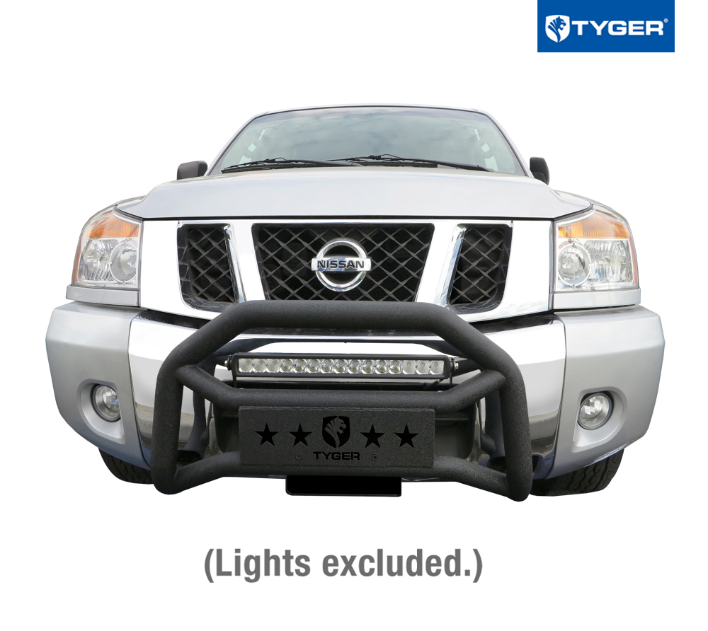 Front Bumper Guard Fit 2004-2015 Titan (No XD Models | Textured Black TG-GD6N60168