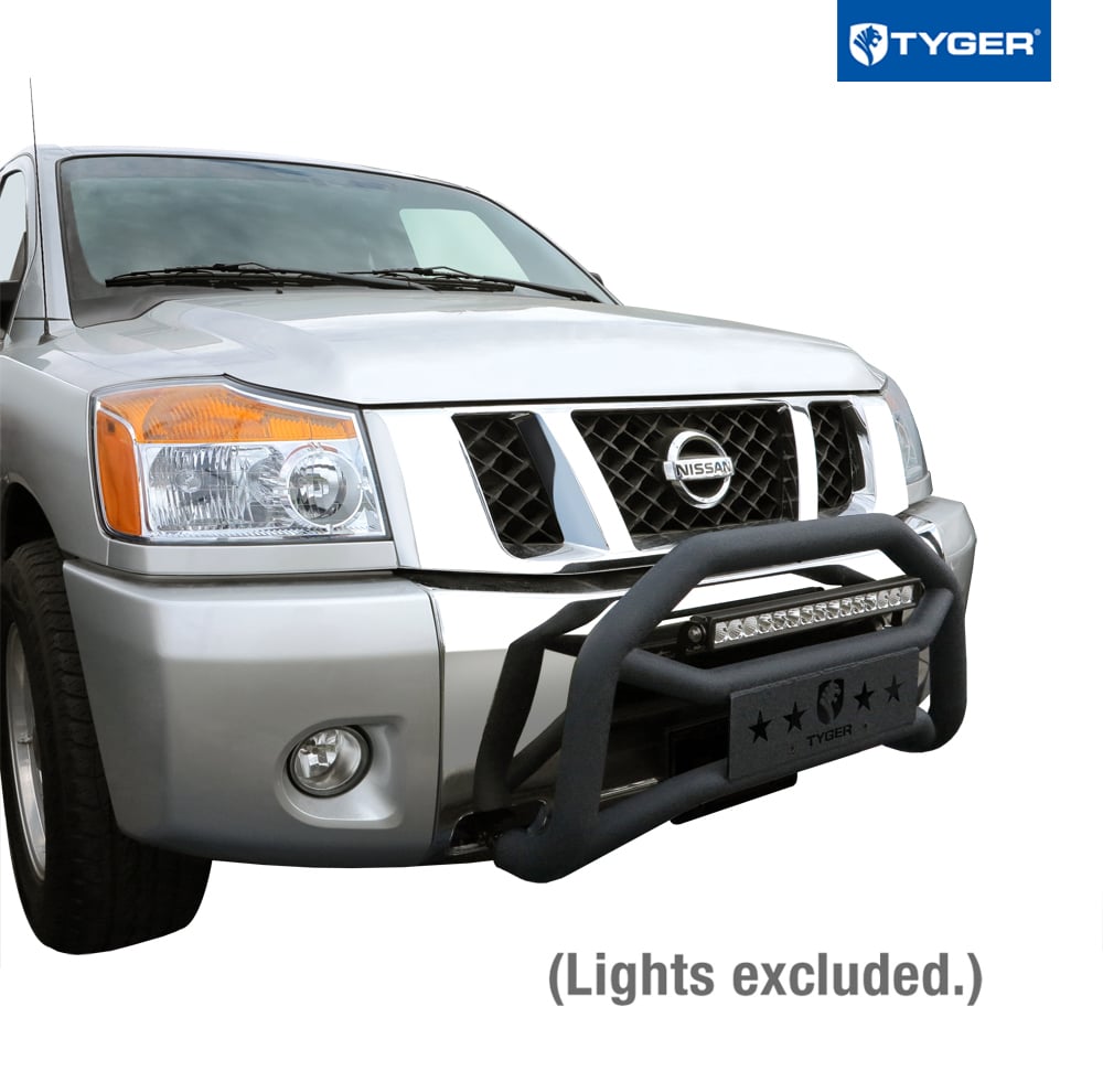 Front Bumper Guard Fit 2004-2015 Titan (No XD Models | Textured Black TG-GD6N60168