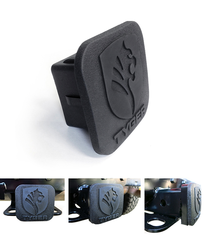 Hitch Cover Universal Fit on 2inch Towing Trailer Hitch Receiver Tube | TG-HC20000B