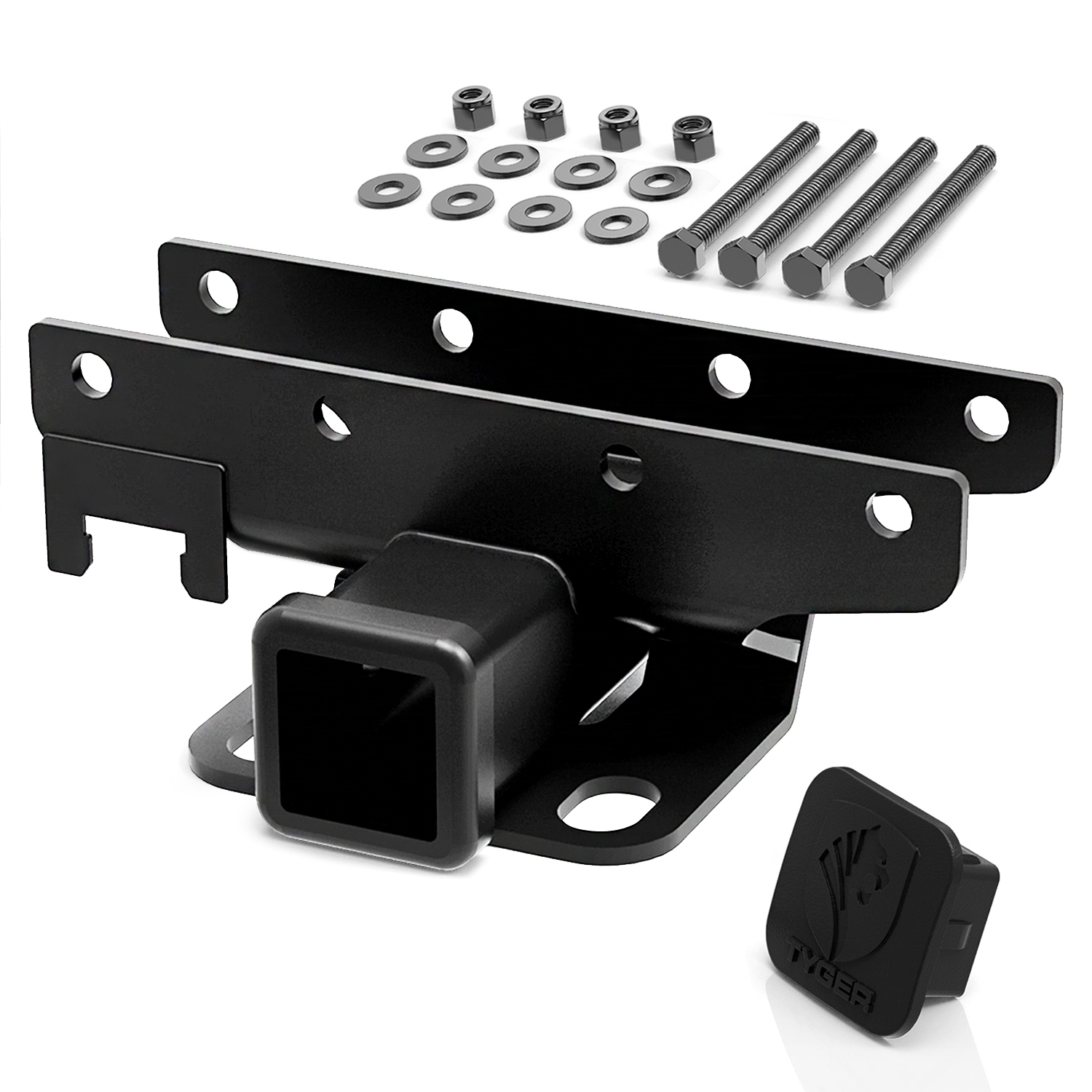 Factory Style 2in Rear Receiver Fit 2007 2018 Wrangler JK