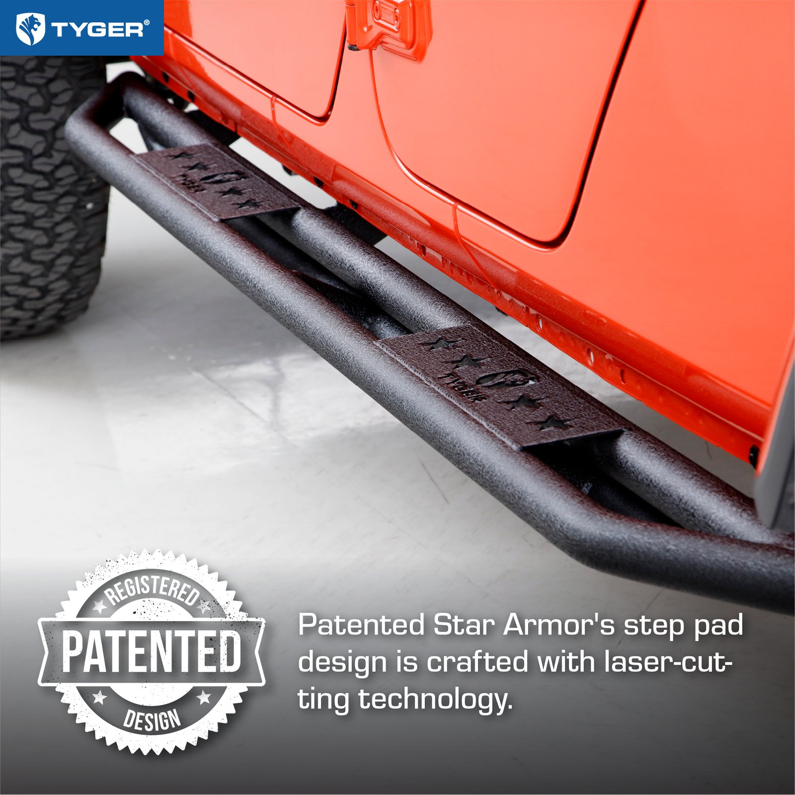 Star armor clearance running boards