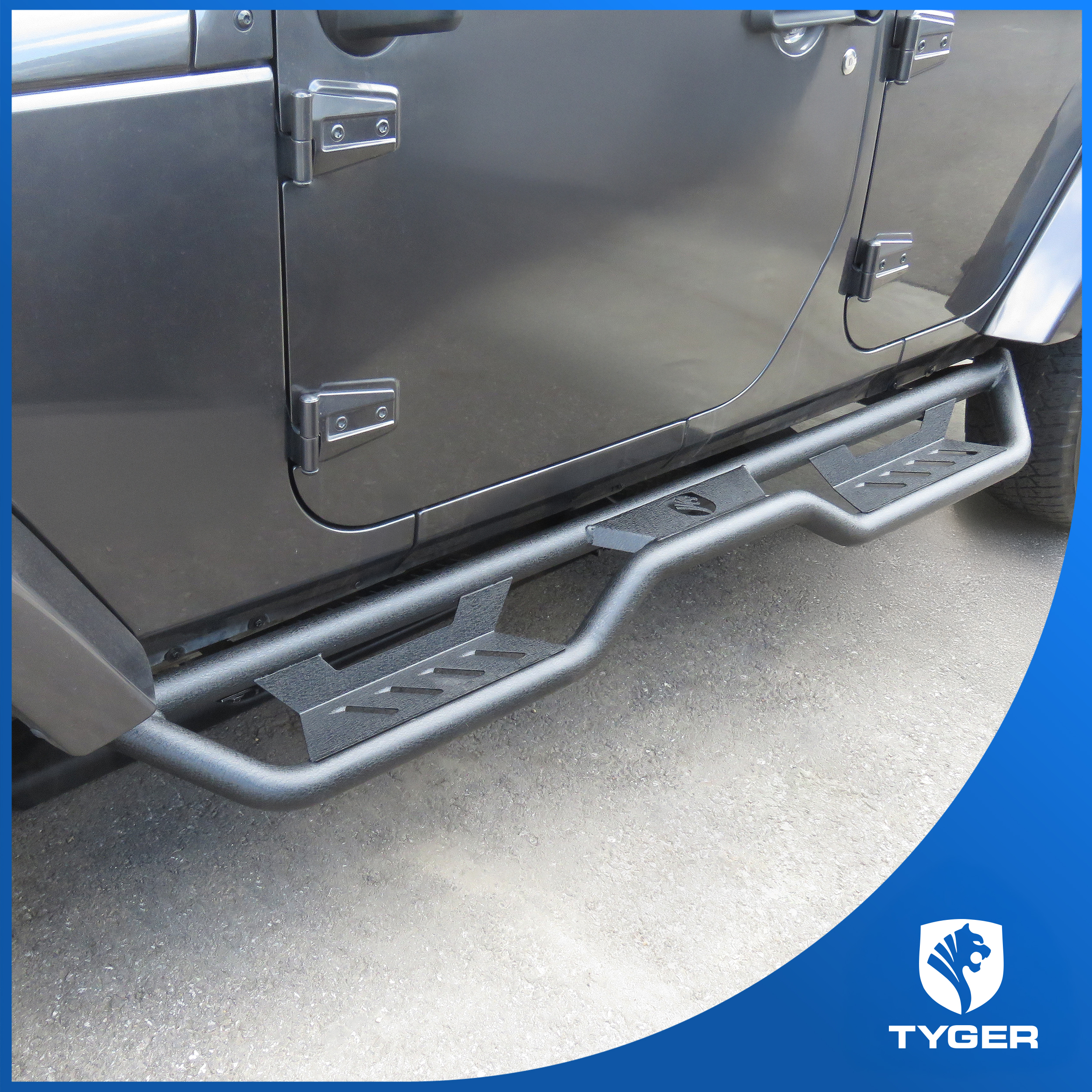 TYGER Kobra fit 2007-2018 Jeep Wrangler JK 4-Door (Exclude JL)