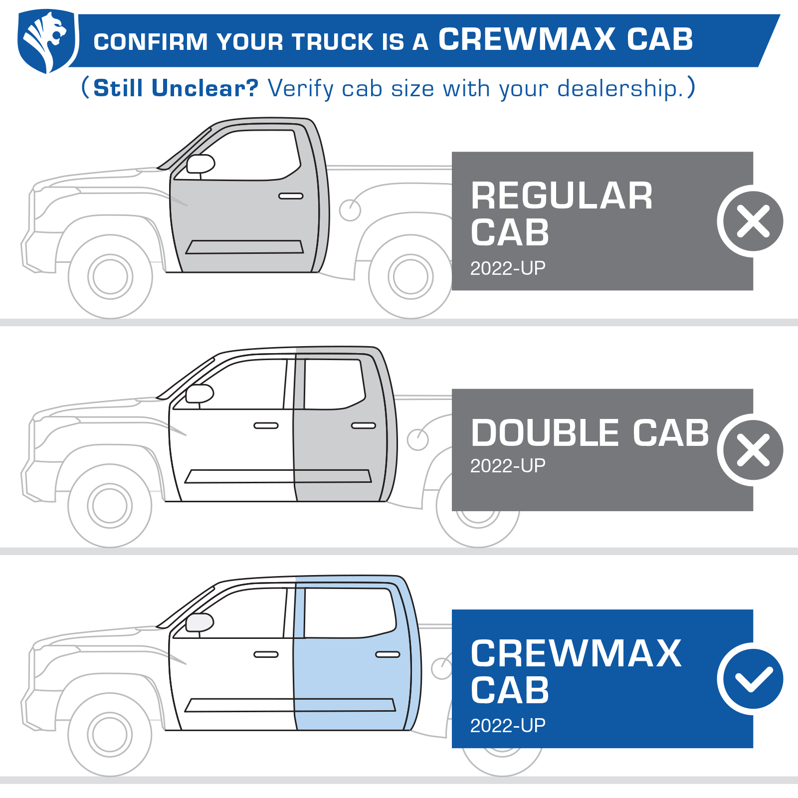 TYGER Kobra fit 2022-2025 Toyota Tundra | CrewMax