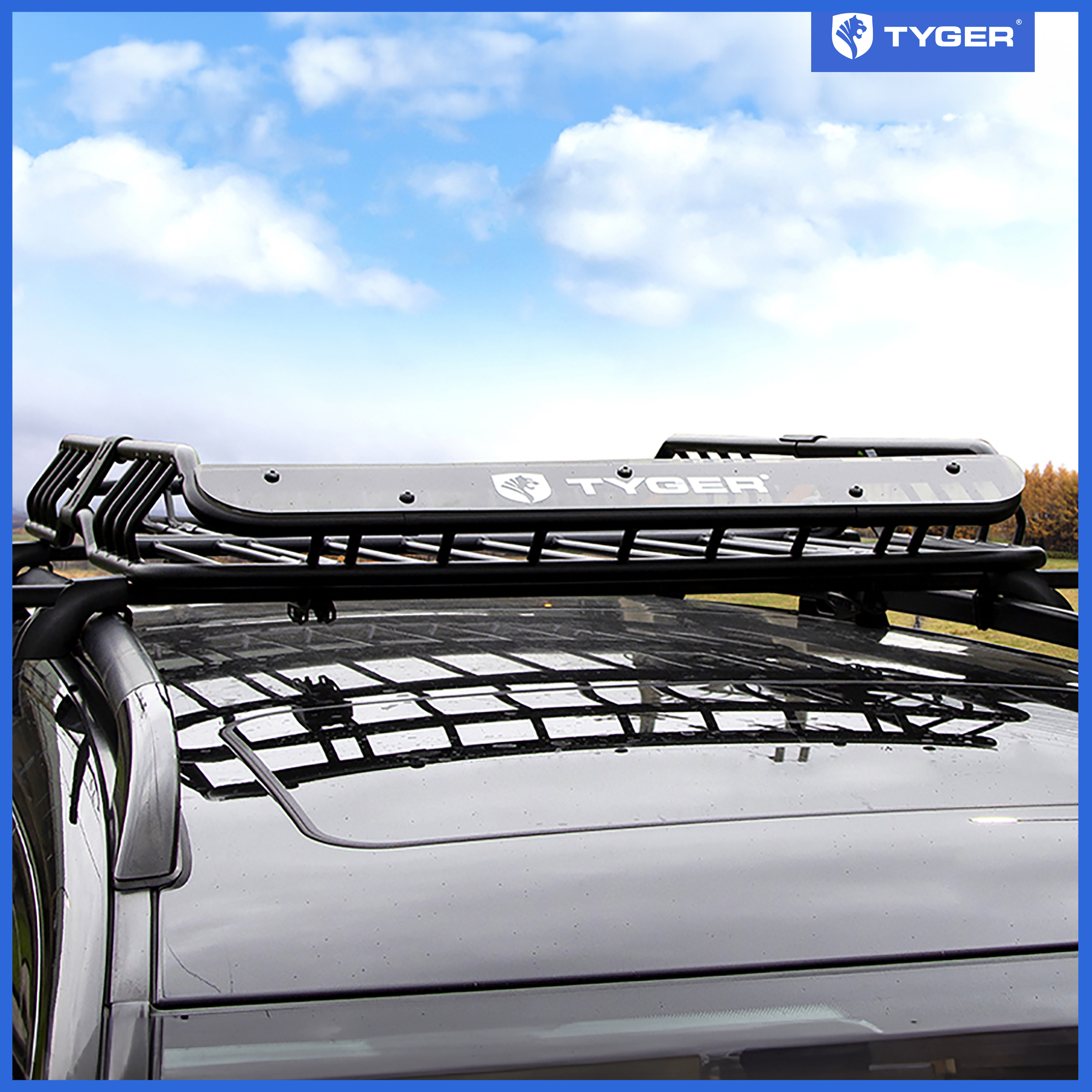 Roof Rack Cargo Basket 42.5”x 35.4”