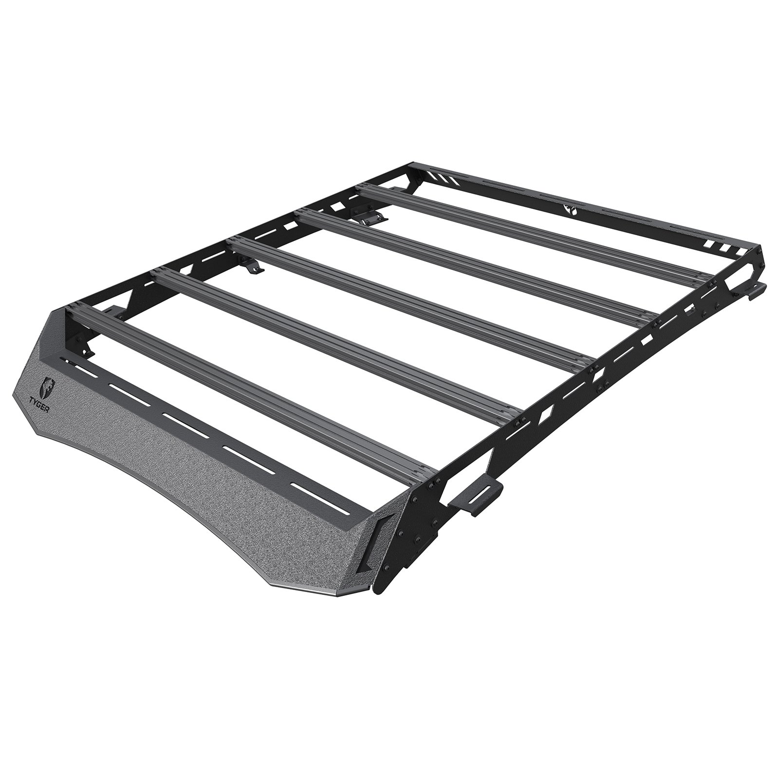 Roof Cargo Carrier Storage Rack Fits 05-22 Toyota Tacoma Double Cab | Color Inserts | TG-RR1T33028