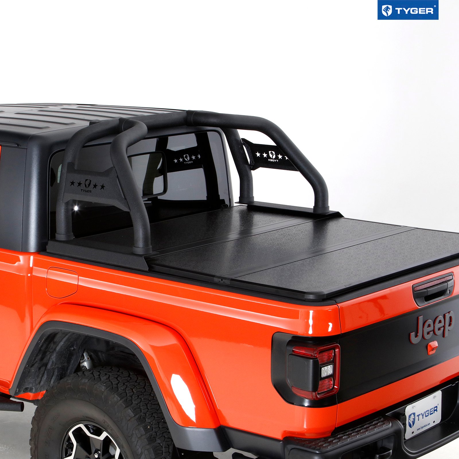 TYGER Sport Bar fit 2020-2025 Jeep Gladiator JT | Light Mount | Roll Bar