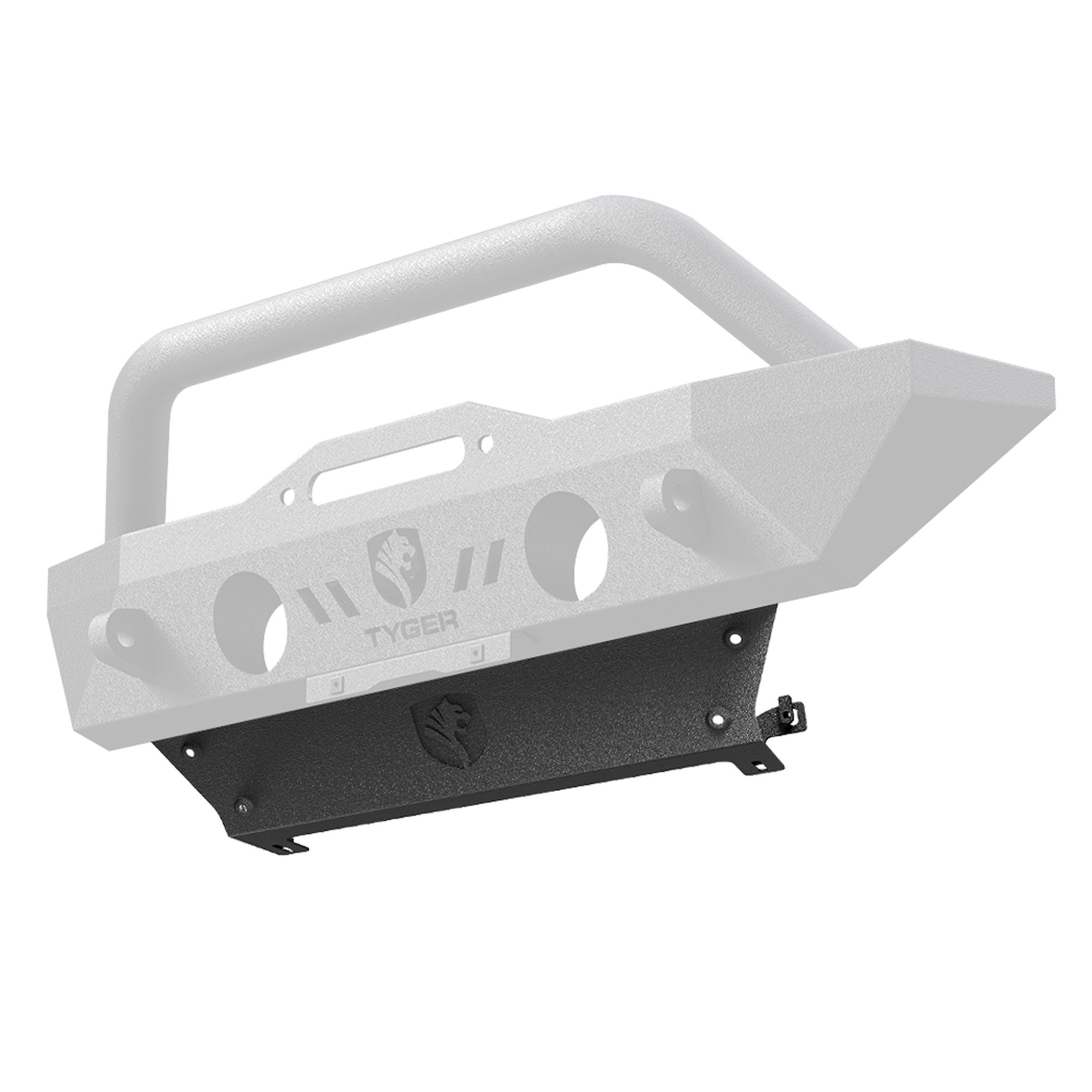 Skid Plate Works Only with TG-BP6J70078 | Textured Black