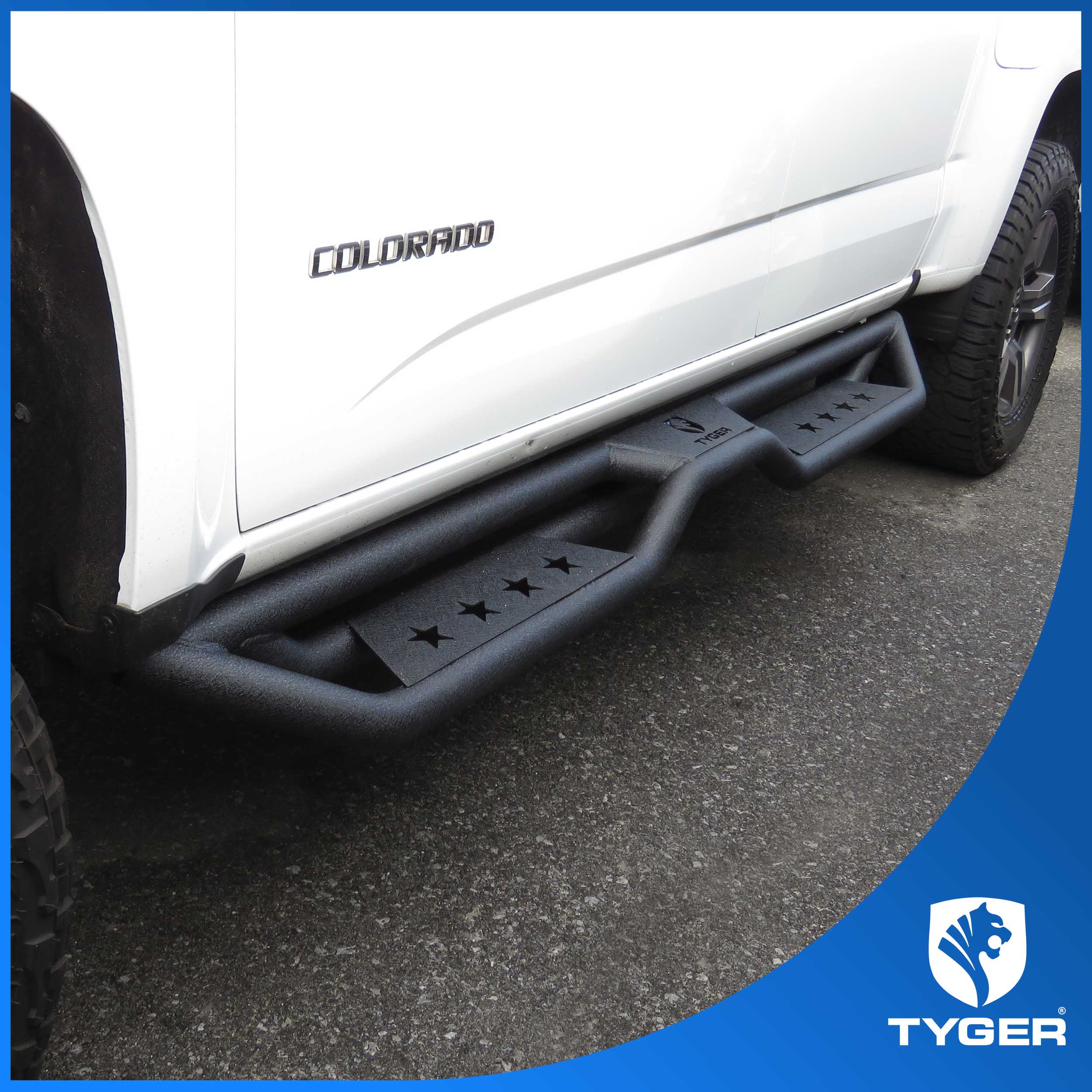 TYGER Star Strider fit 2015-2025 Chevy Colorado GMC Canyon | Crew Cab