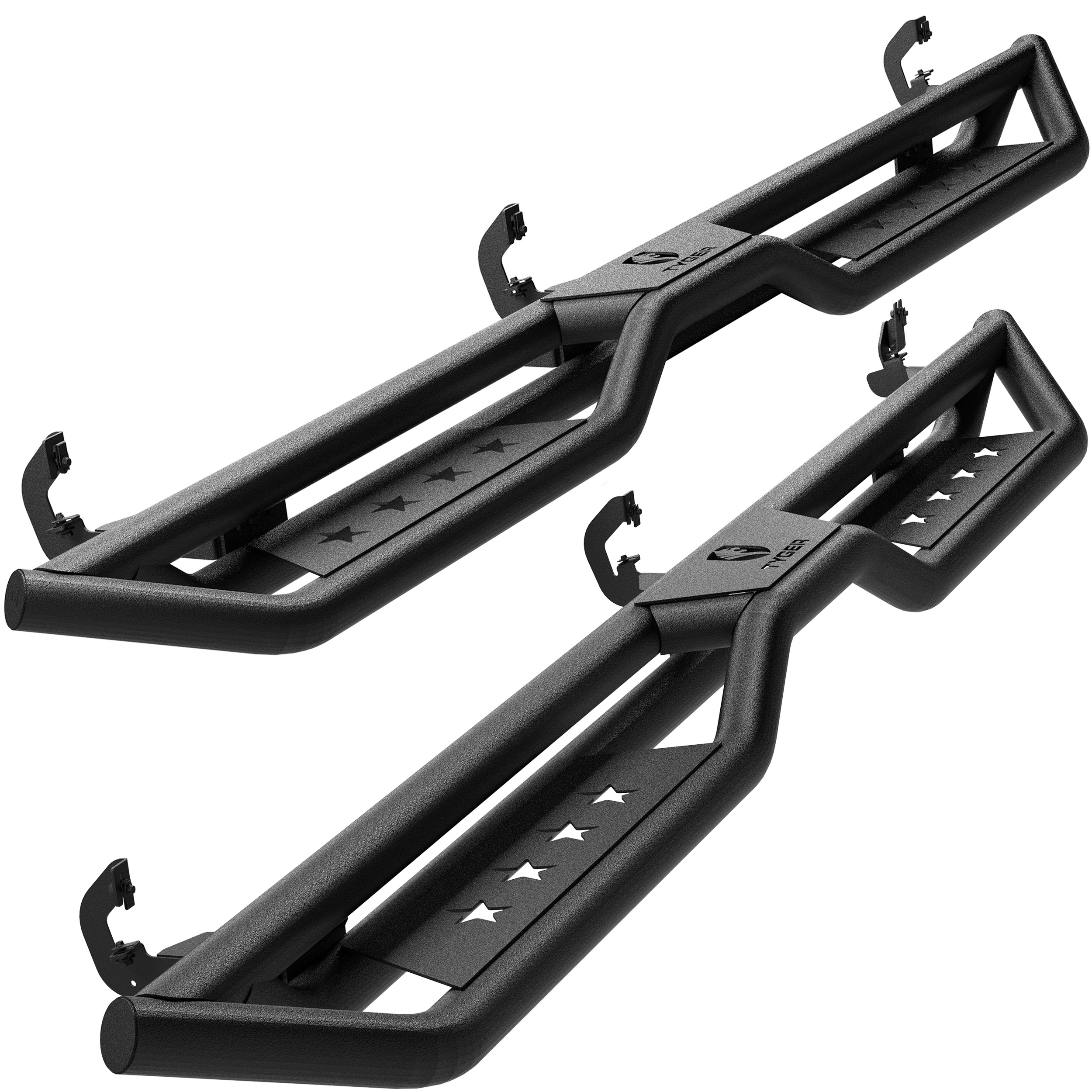TYGER Star Strider fit 07-18 Silverado/Sierra 1500; 07-19 2500 3500HD | Crew Cab