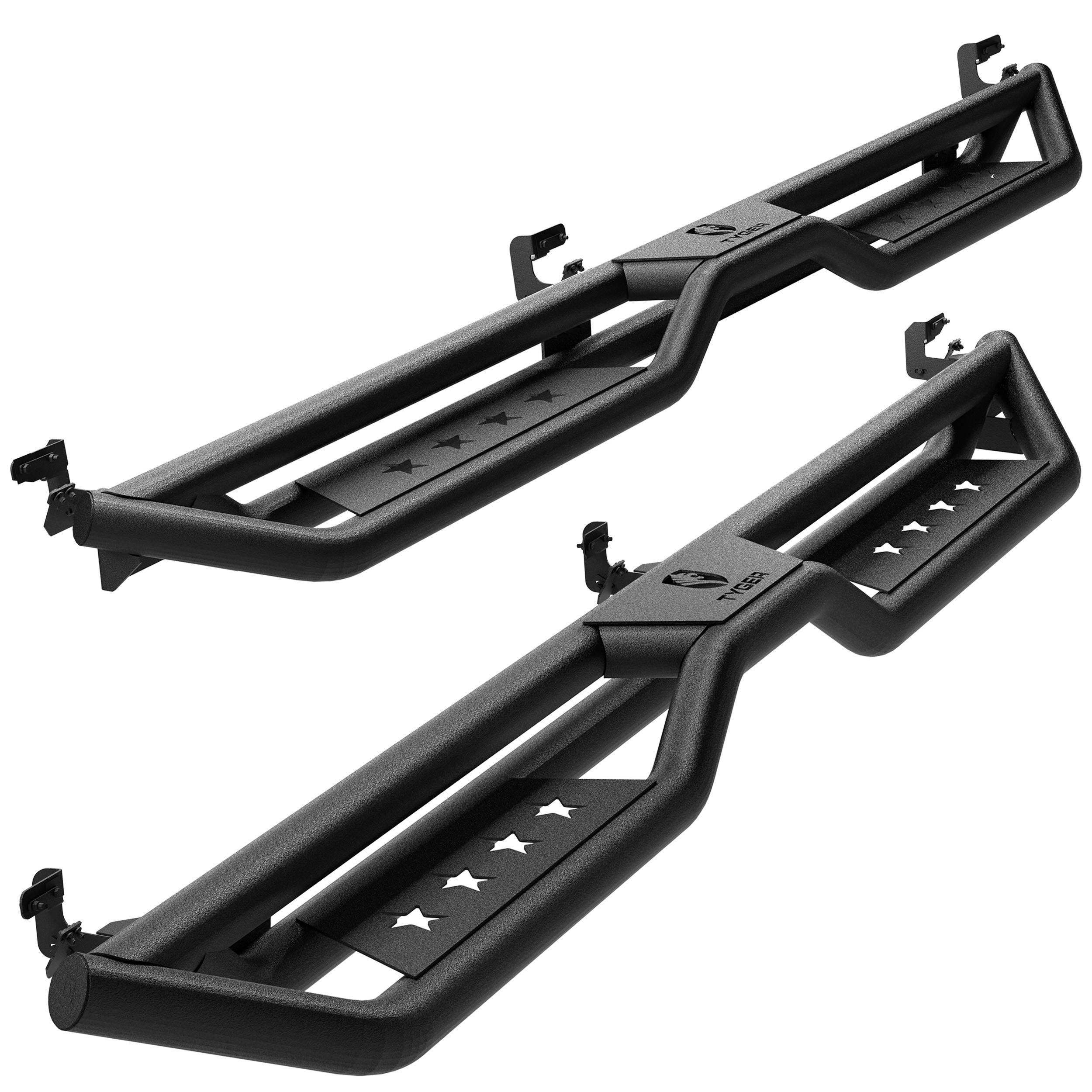 TYGER Star Strider fit 2009-2018 Dodge Ram 1500; 2010-2025 2500 3500; 2019-2024 Classic | Crew Cab