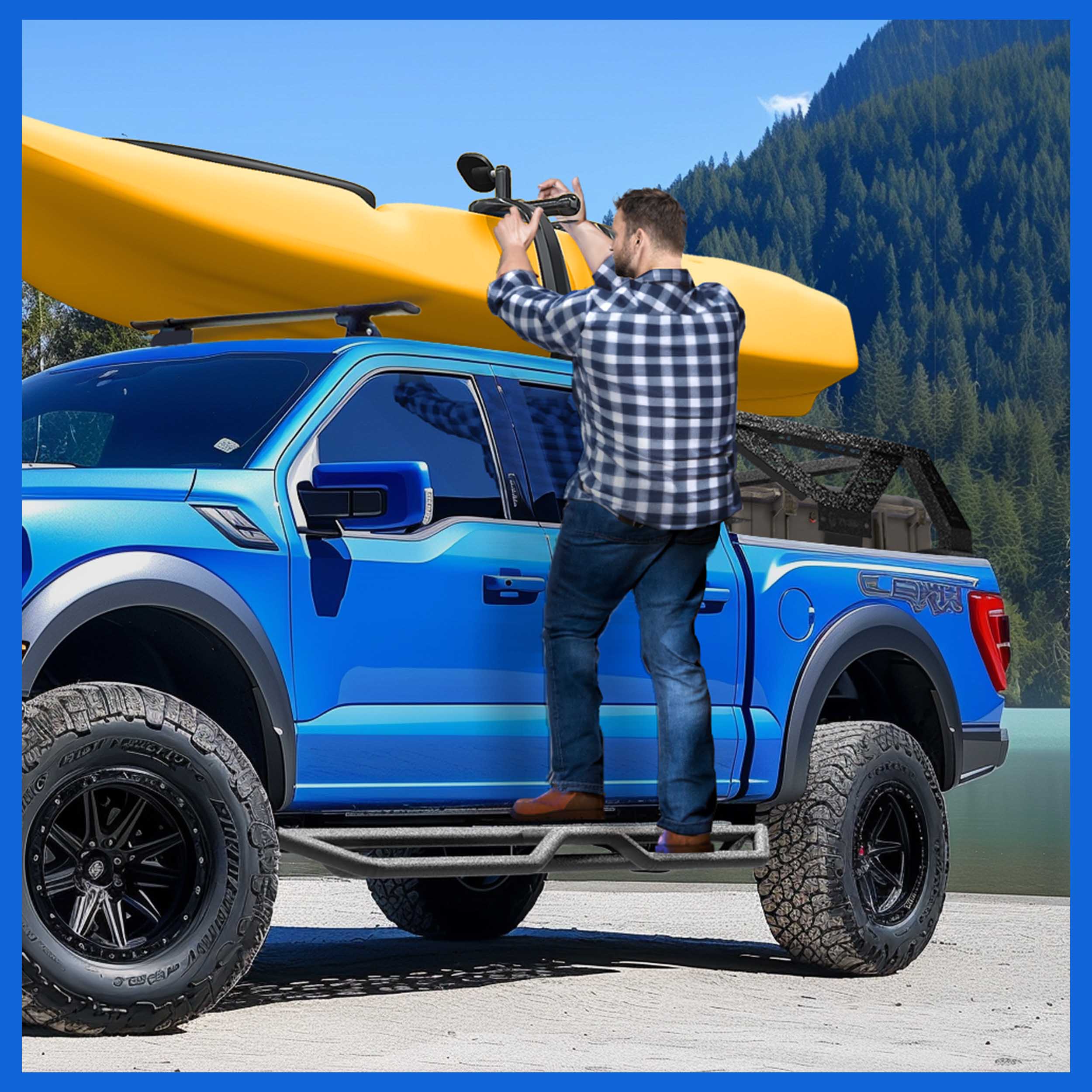 TYGER Star Strider fit 2009-2018 Dodge Ram 1500; 2010-2025 2500 3500; 2019-2024 Classic | Crew Cab