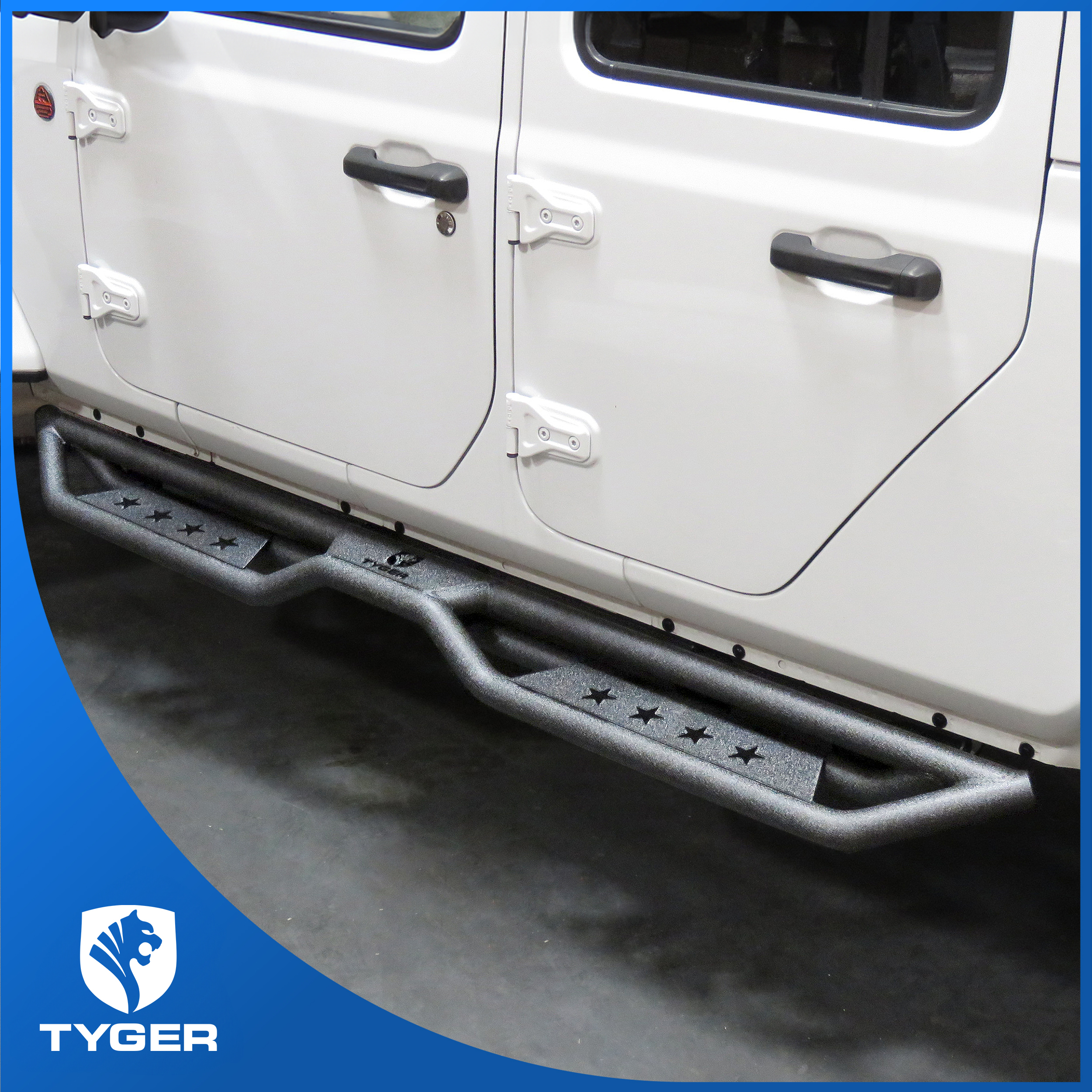 TYGER Star Strider fit 2020-2025 Jeep Gladiator JT