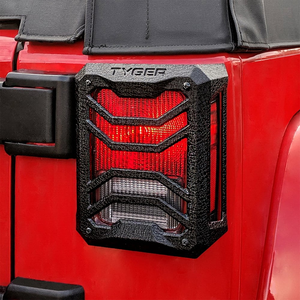 Tail Light Guards Fit 2007-2018 Wrangler JK (NOT JL) TG-TG7J83338 Tail Light Guards Fit 2007-2018 Wrangler JK (NOT JL) TG-TG7J83338