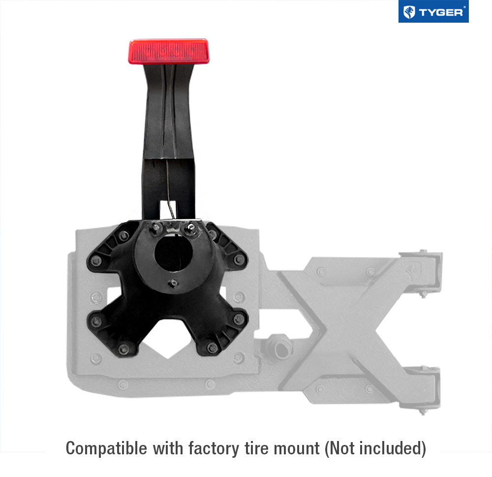 Tire Carrier Kit Fit 2007-2018 Wrangler JK (NOT JL) TG-TR8J84078