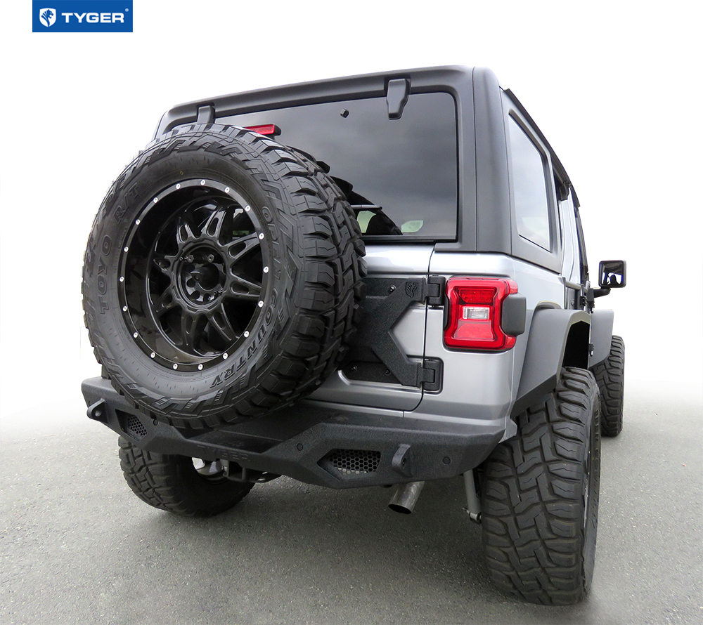 Tire Carrier Kit Fit 2018-2023 Wrangler JL (Incl. 21-23 4xe, not for JK) TG-